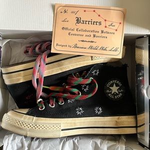 Barriers x Converse Hi-Top Sneakers
